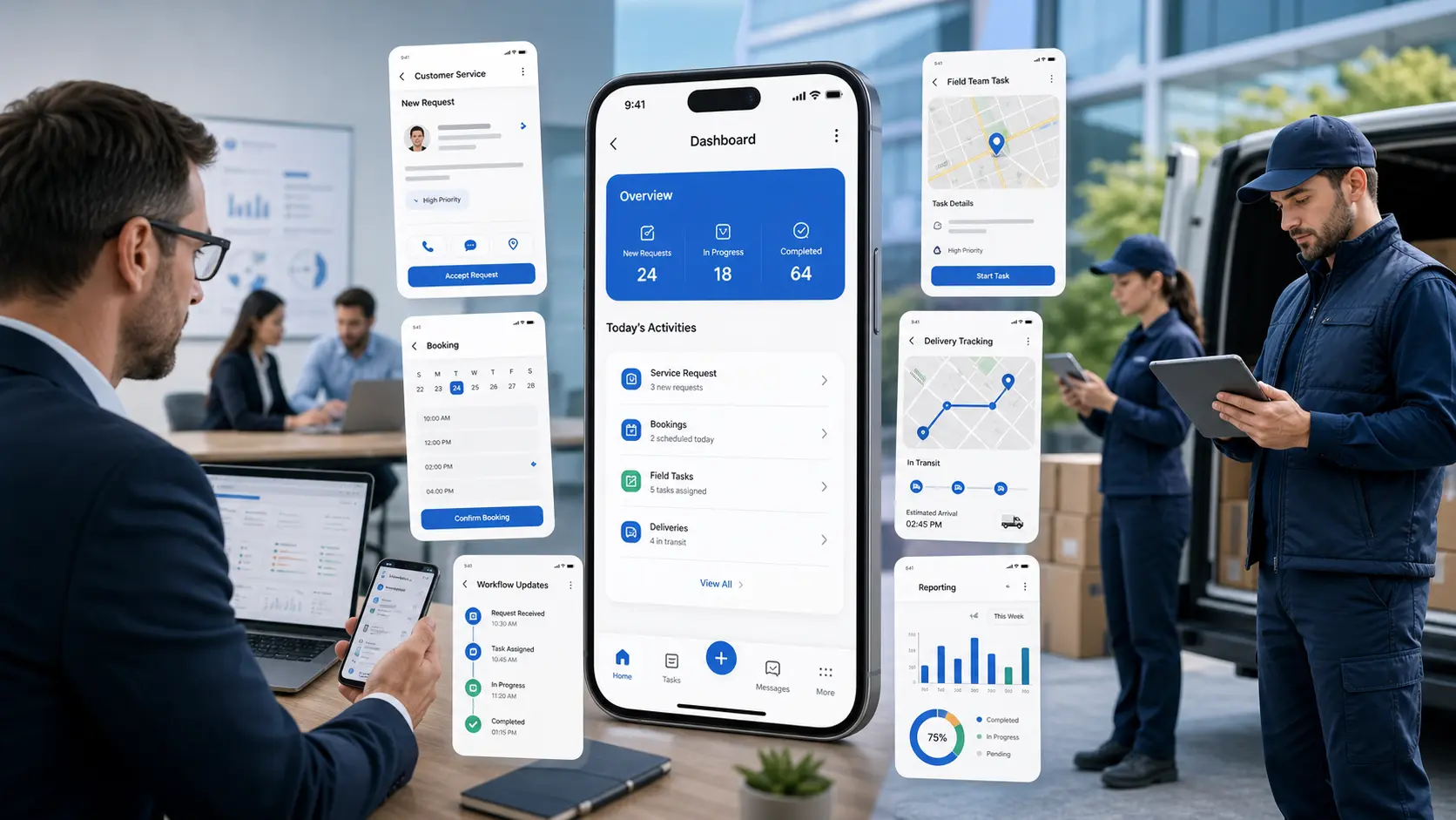 How Mobile Apps Can Improve Customer Service and Internal Business Operations