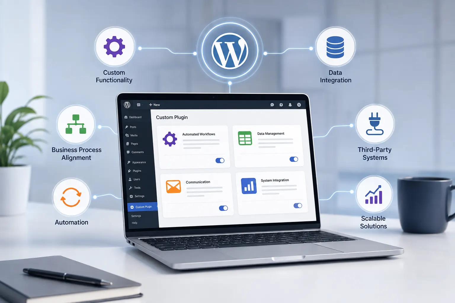 Wordpress custom plugin impact
