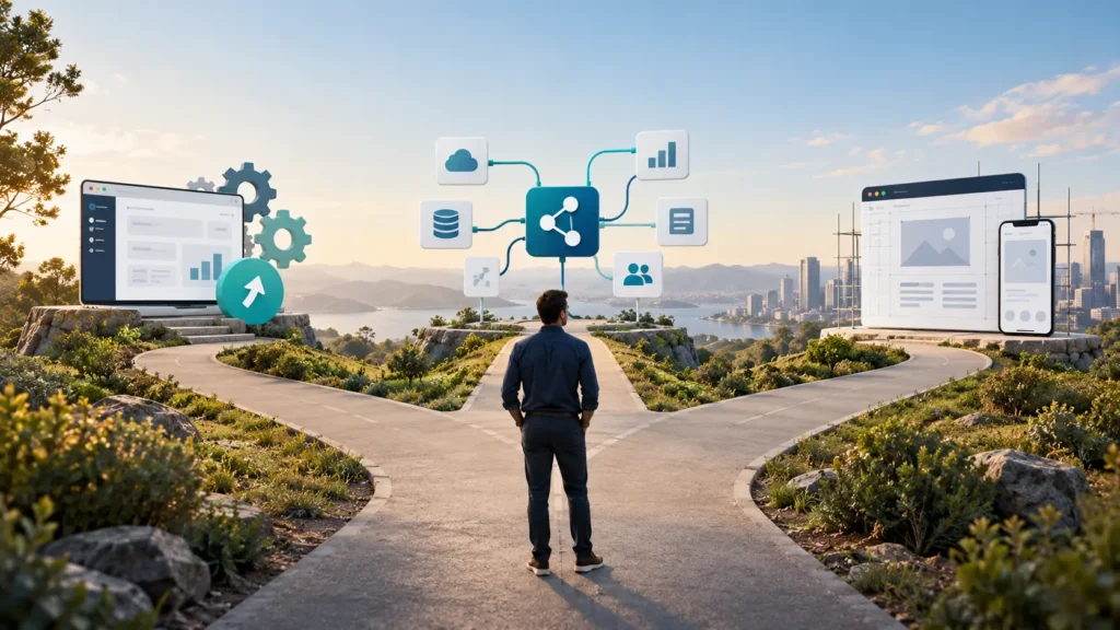 Improve Your Existing Software, Connect Your Tools or Build a New Application?